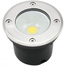 Φωτιστικό Χωνευτό Δαπέδου LED 10W 230V 800lm IP67 3000K Θερμό Φως 96RAY10/WW